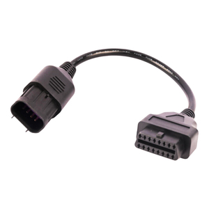 Xe Máy 8Pin Nam đến 16pin OBD2 Cáp <span class=keywords><strong>OBD</strong></span> chẩn đoán Adapter kết nối dòng thay thế cho <span class=keywords><strong>Polaris</strong></span> ATV Súng cao su rzr - Product Image 2