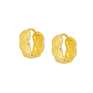 Fournisseur de bijoux, nouveau style, boucles d'oreilles en or plaqué pour femme, boucles d'oreilles en argent S925 - Product Image 1