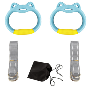 Wholesale Home Yoga Fitness Ring Adjustable Strap Gym Ring <strong>Gymnastic</strong> Rings <strong>for</strong> <strong>Kids</strong> - Product Image 5