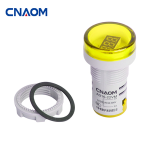 Bảng Điều Khiển Màn Hình Hiển Thị Kỹ Thuật Số 22Mm Vôn Kế Ampe Kế Vôn Kế Đèn Led Đồng Hồ Chỉ Báo Ampe Kế Điện Áp - Product Image 2