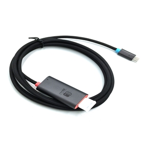 สายเคเบิลไนลอนถักแบบ Type C to HD ชุบนิกเกิล หัวต่อสีทอง ผลิตภัณฑ์ใหม่มาแรง ขายดี สำหรับ Nintendo Switch และคอมพิวเตอร์ - Product Image 1