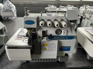 Máquina de coser industrial overlock de 4 hilos de alta velocidad,