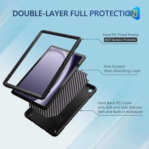 Muestras gratis 2 N 1 niños a prueba de golpes Kickstand cubiertas y estuches de silicona de goma para la tableta para <span class=keywords><strong>Samsung</strong></span> Galaxy 8,<span class=keywords><strong>7</strong></span> <span class=keywords><strong>Lite</strong></span> T220/T225 - Product Image 3