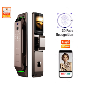 3D Face Recognition WiFi Tuya Smart <strong>Door</strong> Lock <strong>Camera</strong> Fingerprint Card Memory Card Support Aluminum <strong>Door</strong> Steel/Brass <strong>Door</strong> Cloud - Product Image 1