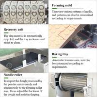 Machine automatique de fabrication de mini-biscuits et de craquelins italiens en Chine