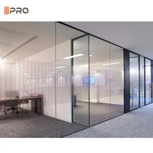 Neueste Office Partition Private Office Booth Sitzplätze Moderner Meeting Pod mit Center Table Office Workstations Modulare Partition