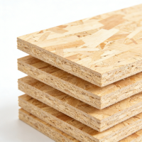 Panneaux de particules structurels OSB personnalisables de haute qualité, écologiques, ignifuges et durables pour chambres et extérieurs