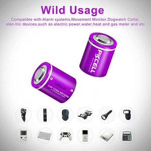 Pkcell <span class=keywords><strong>3.6V</strong></span> Li-SOCL2 Pin er14250 er14335 <span class=keywords><strong>er14505</strong></span> er17505 pin <span class=keywords><strong>lithium</strong></span> tế bào - Product Image 2