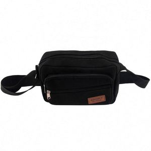 Sac à bandoulière unisexe en toile pour le sport, sac messager décontracté, vente chaude - Product Image 4