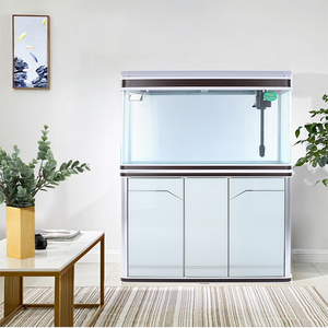 Nouveau <span class=keywords><strong>salon</strong></span> d'<span class=keywords><strong>aquarium</strong></span> super blanc de style sol, <span class=keywords><strong>aquarium</strong></span> grand palier maison petit @ - Product Image 2