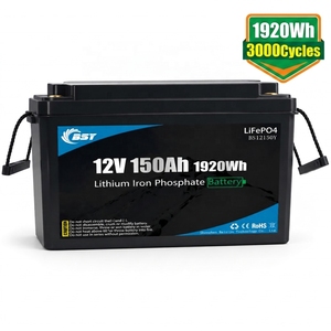 <span class=keywords><strong>Batteria</strong></span> Marina LiFePO4 BSY 12V 150Ah 1920Wh 150A a Ciclo Profondo 3000 Cicli per Motore Elettrico da Traina, Barca, Pesca, Kayak, Camper, Accumulo - Product Image 1