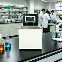 SC-20 Baño de Agua y Aceite Inteligente de Laboratorio con Calentamiento Eléctrico de Acero Inoxidable, Instrumento de Medición de Temperatura USB