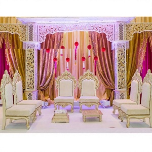 Sillas Mandap de Madera Tradicionales de Alta Calidad para Bodas con Temática India, Ligeras, Precios al por Mayor, Precio de Venta en Australia - Product Image 1