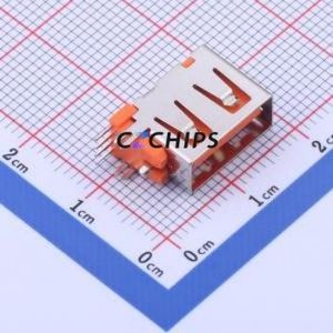 906-862A1118D10200 <b>USB</b> Connector Through hole Component (THT) Connector Type-<b>A</b> <b>USB</b> <b>2.0</b> Female Side Insert - Product Image 1