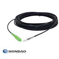 Câble de raccordement à fibres optiques intérieur/extérieur de 3,0 mm SC/APC pré-terminé pour applications FTTH