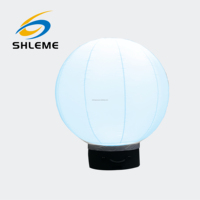 Sphère de lumière LED de globe d'événement d'éclairage de lune de RVB et forme faite sur commande pour la décoration