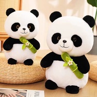 Vente en gros Panda mignon en bambou Jouet en peluche transfrontalier Poupée Jouets en peluche Jouet panda doux pour bébé