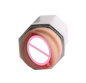 Melo Double-Sided 12-Speed <b>Vibration</b> Male Masturbator Real Vagina Simulation USB Rechargeable CE Certified Adult Sex Toy for Men - Product Image 4