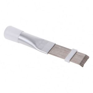 Brosse de nettoyage et de redressement des ailettes en acier inoxydable pour climatiseur, condenseur, évaporateur et systèmes CVC - Product Image 4