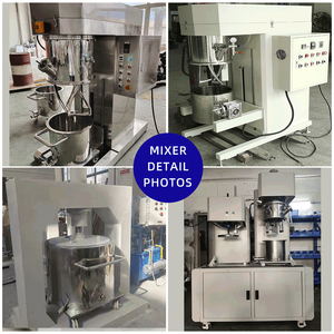 Mixer cat industri planet, laboratorium pencampur pasta pencampur daya planet ganda deaerator - Product Image 3