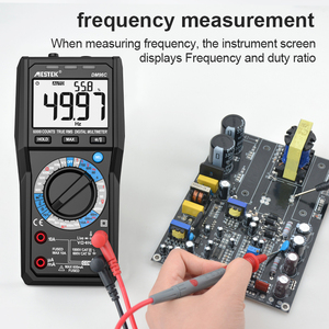 Multímetro digital dm96c True-<span class=keywords><strong>RMS</strong></span> 6000 Counts Tester Pantalla de 3 líneas Probador analógico Voltímetro Condensador Medidor de temperatura Amperímetro - Product Image 3
