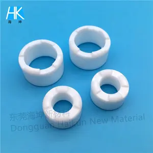 Yttria Stabilized Fine Grinding Honing Machining Zirconia Ceramic Loop Sleeve Ring