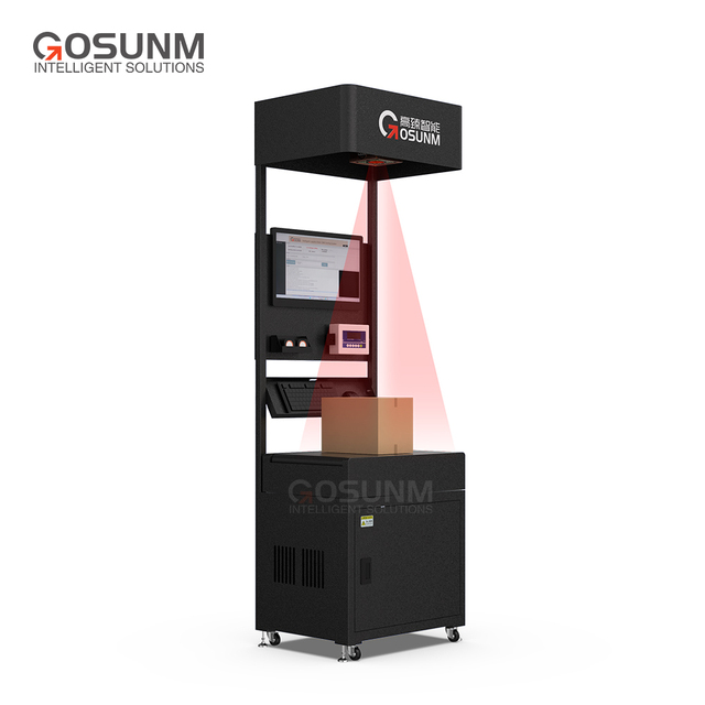 Dws Static Dimensioning Weighing Scale Scanning System for Parcel Barcode Scanning and Conveyors Dimension Scanner