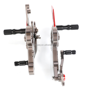 Accesorios para Motocicleta, Reposapiés Traseros de Aluminio, Reposapiés Ajustable para Pasajero, Pedal para <span class=keywords><strong>CFMOTO</strong></span> 450SR 2022-2023 <span class=keywords><strong>450</strong></span> <span class=keywords><strong>SR</strong></span> - Product Image 6