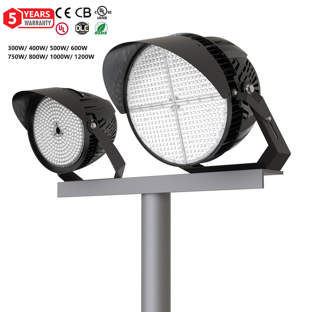 Wholesale Price LED Flood Stadium Sports Lights Super Bright Football Basketball 300W 600W 1000W 1200W LED High Mast Light