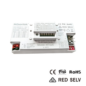 CE certificated 25W non-flickering <strong>LED</strong> dimmable <strong>driver</strong> and <strong>microwave</strong> <strong>motion</strong> <strong>sensor</strong> integrate two in one - Product Image 2