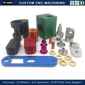 Piezas Metálicas de Aleación de Aluminio 6061 7075 Anodizadas, Mecanizadas por CNC de 5 Ejes de Alta Precisión ISO 6, para Aplicaciones Médicas, Aeroespaciales y Automotrices, Personalizadas - Product Image 2