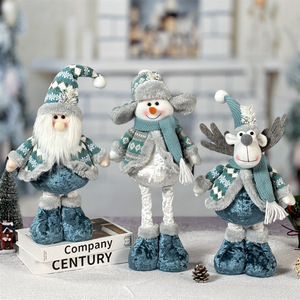 Figuras Navideñas Extensibles de Santa Claus, Muñeco de Nieve y Reno para Decoración de Ventanas y Hogar, Dropshipping Shopify - Product Image 6