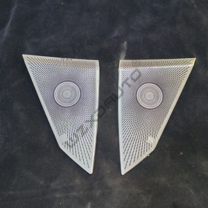 WZXD 2025 Embellecedor de Acero Plateado para Altavoces de Puerta Interior de Coche, 30 Piezas, Marco Protector de Altavoz para BYD TANG L - Product Image 5