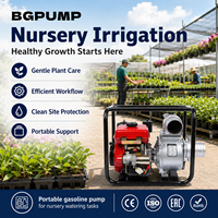 Petite pompe à eau haute pression à moteur diesel pour l'irrigation