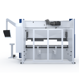 Han 'S Laser Strenge Kwaliteitscontrole 100T Max 5000Mm Cnc Hydraulische Persrem Buigmachine 4 + 2 As Met Pons En Matrijs - Product Image 3