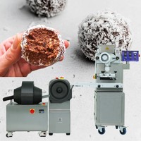 Machine à diviser la pâte à biscuits, machine à faire des boules de sésame noir sans cuisson, machine à arrondir les boules de chocolat pour les petites entreprises