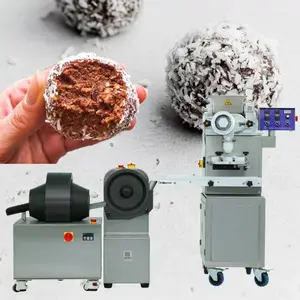 בצק עוגיות מכונה מחיצה לא לאפות שחור שומשום כדור ביצוע מכונת שוקולד כדור עגול מכונת עבור עסקים קטנים
