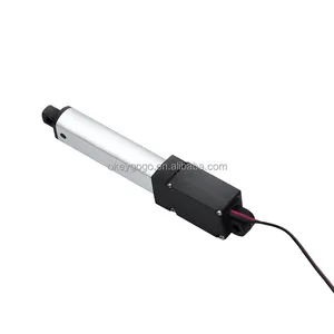 Micro Electric Linear Actuators 12V 0.8" Stroke 19.2N/4.32lbs Force Mini Waterproof Motion Actuator for Home Automation