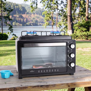 Fornello a <span class=keywords><strong>Gas</strong></span> Indipendente con Forno a Prezzo di Fabbrica, per Uso Domestico, Cottura Pizza, Campeggio all'Aperto, Forno a <span class=keywords><strong>Gas</strong></span> per Ristoranti - Product Image 1