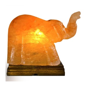 Experimente la magia de la naturaleza de alta calidad con nuestra lámpara única de elefante de sal-Sian Enterprises - Product Image 6