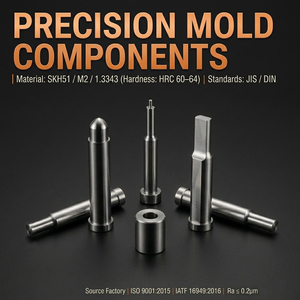 Punzón de Bloqueo de Bolas ISO 10071 de Alta Resistencia con Punzón Métrico SKH51 <span class=keywords><strong>M2</strong></span> 1.3343 para Troqueles de Estampado Automotriz de Precisión - Product Image 1