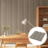 Panneau mural en PVC imperméable, revêtement mural en PVC, panneaux décoratifs pour salle de bain, matériau de revêtement en lamelles écologique pour l'intérieur