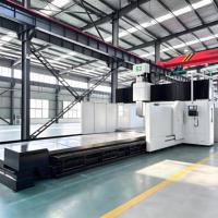 Centro de Mecanizado de Pórtico CNC de un Solo Husillo GMC8032 BT50 de Alta Precisión y Gran Capacidad, Precio Competitivo
