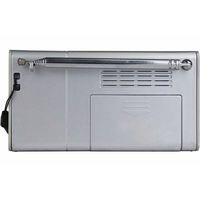 Tragbares AM/FM 2-Band-Radio in kompakter Ausführung mit eingebautem Lautsprecher, AA-Batteriebetrieb, Taschenformat, für den Außenbereich und Zuhause