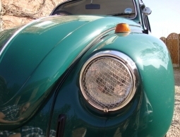 Paslanmaz çelik far ızgaraları/Stoneguard VW geç tip 1 Beetle tipi 2 Bus ile uyumlu - Product Image 4