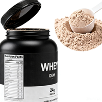 Poudre de protéines puissante pour l'amélioration musculaire, formule personnalisée OEM, complément nutritionnel pour booster l'énergie quotidienne pendant l'entraînement