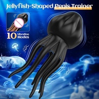 Vibrateur pénien masculin à 10 modes de vibration, design tentacule enveloppant, pour masturbation masculine et usage en couple, OEM et ODM acceptés