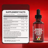 Complément alimentaire liquide à la cannelle de Ceylan Spot Supply - Favorise le confort digestif et le bien-être général (flacon de 1 oz)