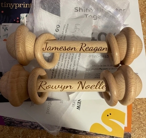 En <span class=keywords><strong>bois</strong></span> bébé <span class=keywords><strong>hochet</strong></span> secouer jouet perles en <span class=keywords><strong>bois</strong></span> cliquetis dentition Gym Montessori jouets pour bébé saisir la dentition - Product Image 6
