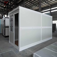 Maison préfabriquée pliable à prix abordable, petite maison à 2 étages, prête à l'emploi, mini-villa de luxe modulaire avec chambre à coucher